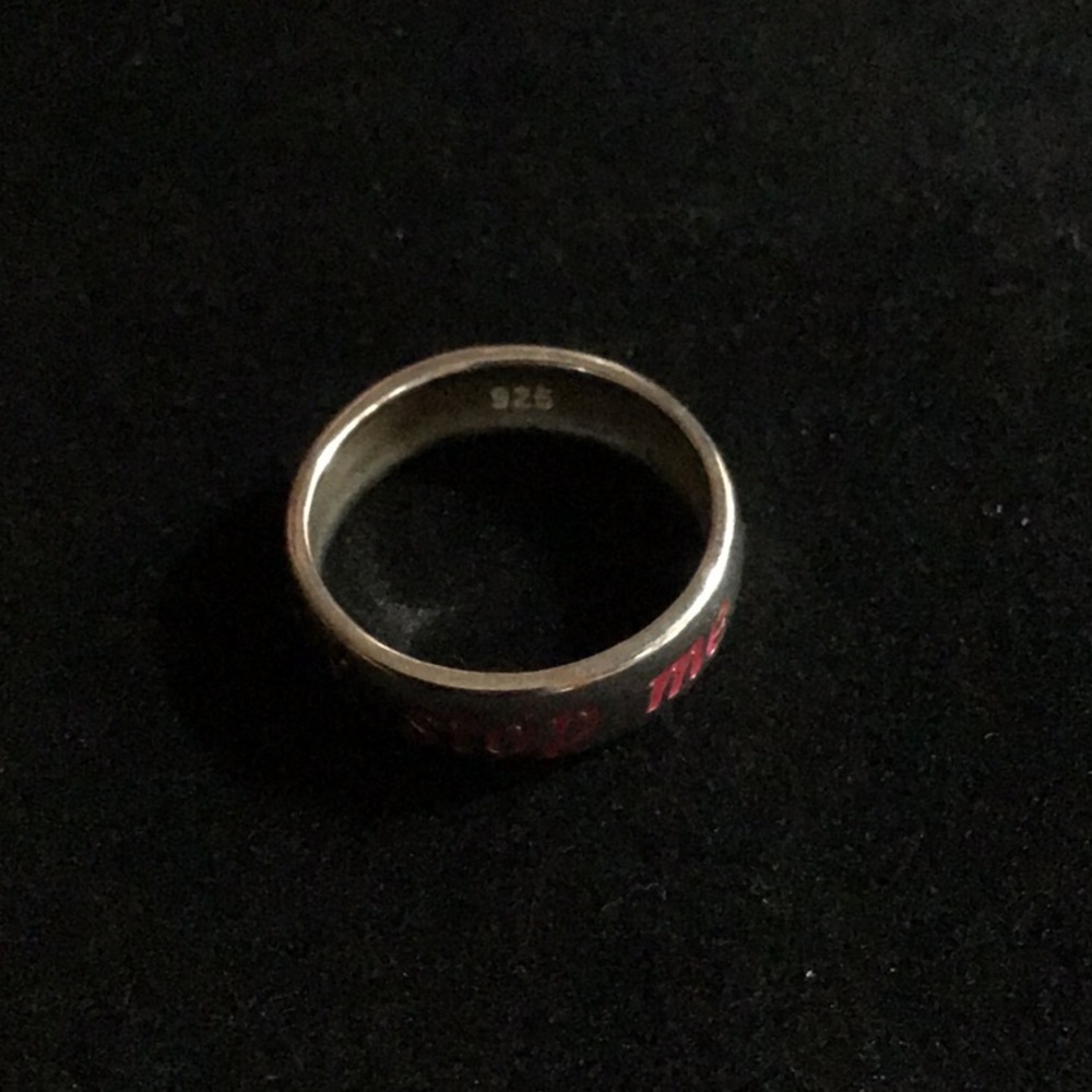Sterling Silver Can’t Stop Me Ring - Picture 4 of 4